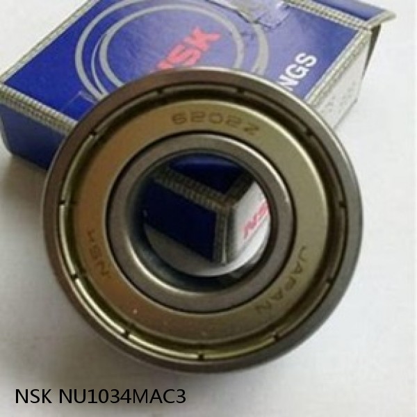 NSK NU1034MAC3 JAPAN Bearing 25×52×15