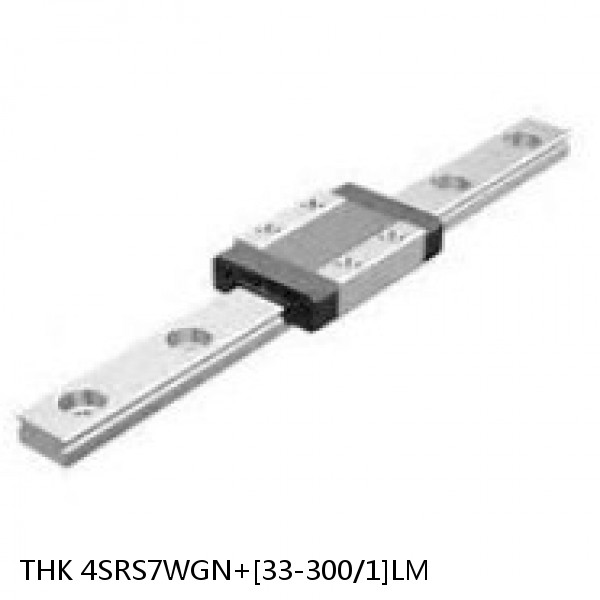 4SRS7WGN+[33-300/1]LM THK Miniature Linear Guide Full Ball SRS-G Accuracy and Preload Selectable