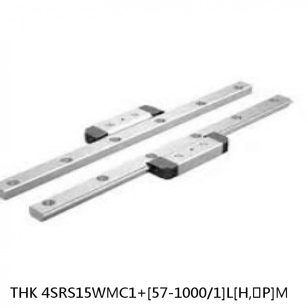 4SRS15WMC1+[57-1000/1]L[H,​P]M THK Miniature Linear Guide Caged Ball SRS Series