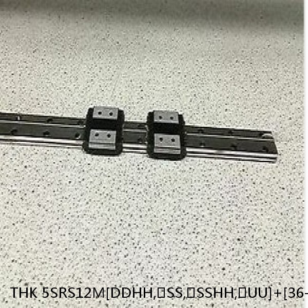 5SRS12M[DDHH,​SS,​SSHH,​UU]+[36-1000/1]L[H,​P]M THK Miniature Linear Guide Caged Ball SRS Series