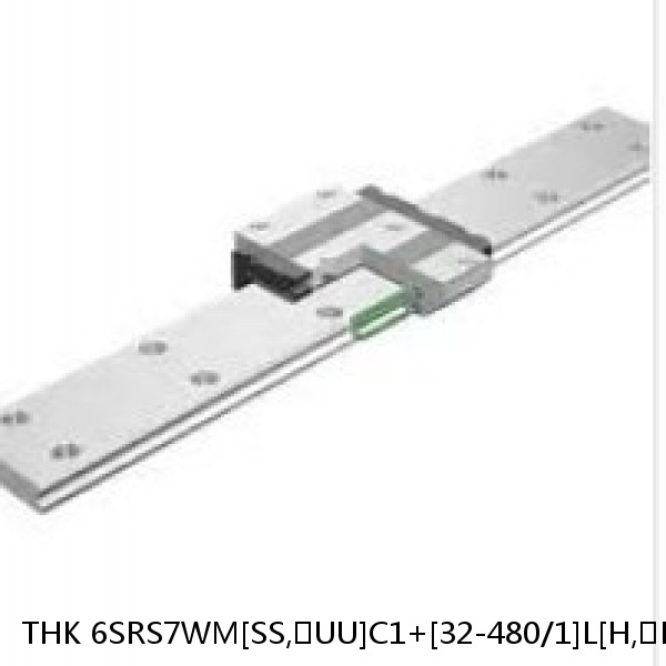 6SRS7WM[SS,​UU]C1+[32-480/1]L[H,​P]M THK Miniature Linear Guide Caged Ball SRS Series