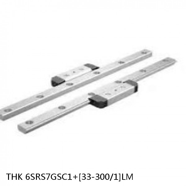 6SRS7GSC1+[33-300/1]LM THK Miniature Linear Guide Full Ball SRS-G Accuracy and Preload Selectable