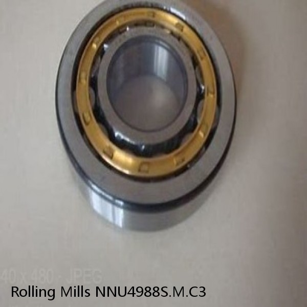 NNU4988S.M.C3 Rolling Mills Sealed spherical roller bearings continuous casting plants