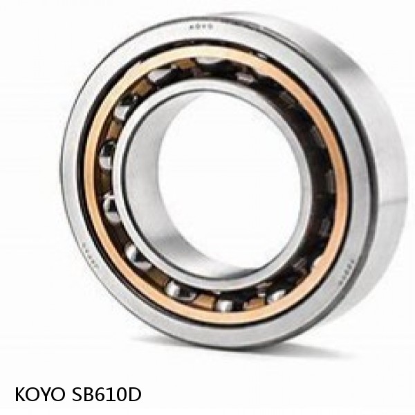 SB610D KOYO Single-row deep groove ball bearings