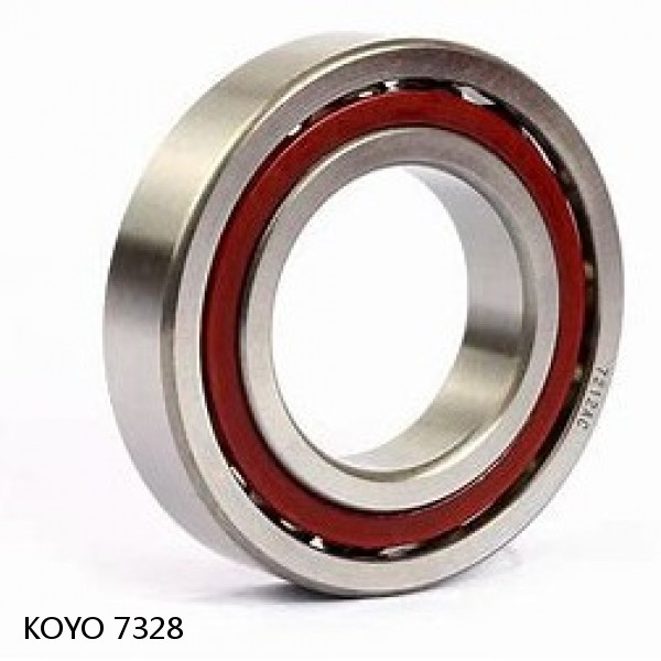 7328 KOYO Single-row, matched pair angular contact ball bearings