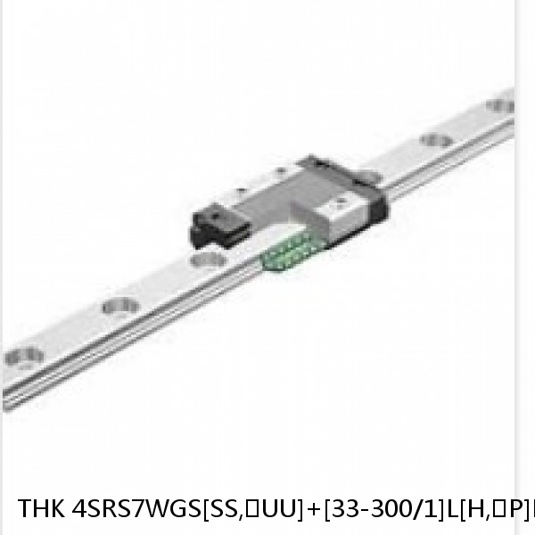 4SRS7WGS[SS,​UU]+[33-300/1]L[H,​P]M THK Miniature Linear Guide Full Ball SRS-G Accuracy and Preload Selectable