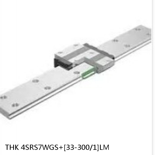 4SRS7WGS+[33-300/1]LM THK Miniature Linear Guide Full Ball SRS-G Accuracy and Preload Selectable