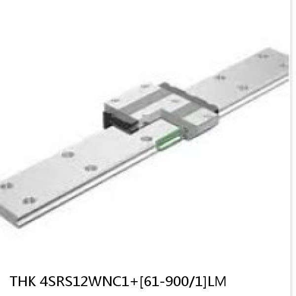 4SRS12WNC1+[61-900/1]LM THK Miniature Linear Guide Caged Ball SRS Series