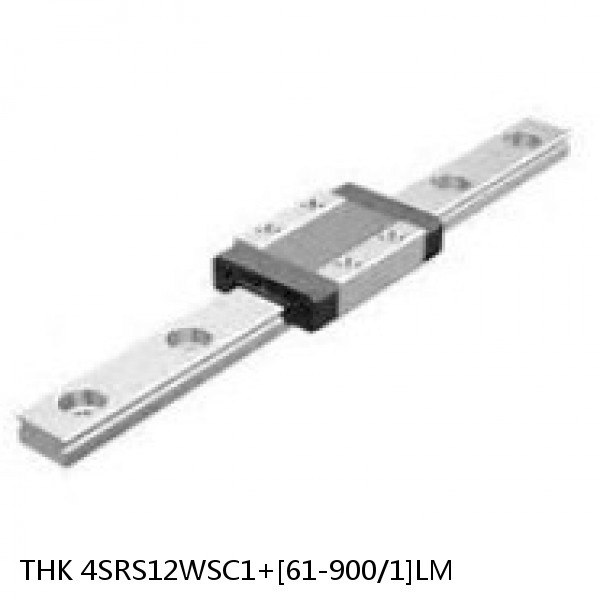 4SRS12WSC1+[61-900/1]LM THK Miniature Linear Guide Caged Ball SRS Series