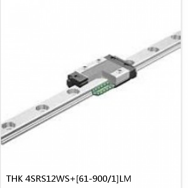 4SRS12WS+[61-900/1]LM THK Miniature Linear Guide Caged Ball SRS Series