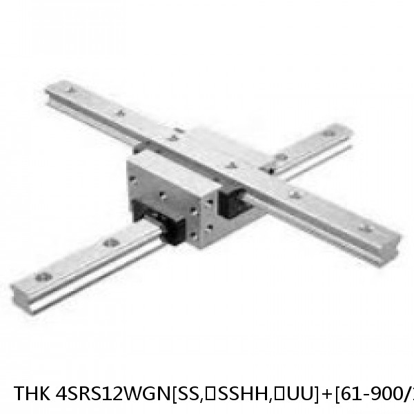 4SRS12WGN[SS,​SSHH,​UU]+[61-900/1]LM THK Miniature Linear Guide Full Ball SRS-G Accuracy and Preload Selectable