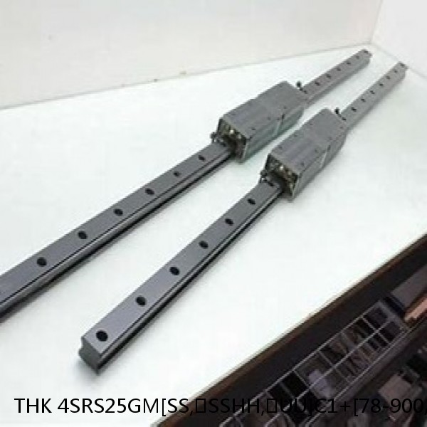 4SRS25GM[SS,​SSHH,​UU]C1+[78-900/1]LM THK Miniature Linear Guide Full Ball SRS-G Accuracy and Preload Selectable