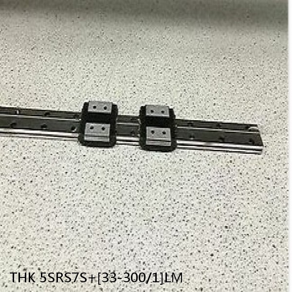 5SRS7S+[33-300/1]LM THK Miniature Linear Guide Caged Ball SRS Series