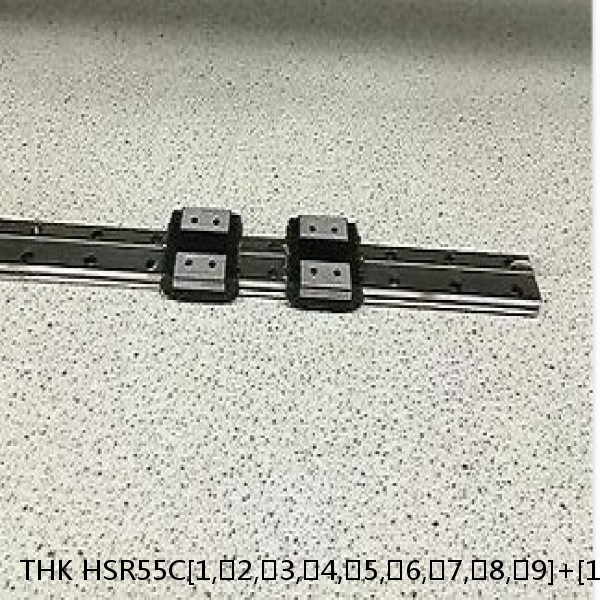 HSR55C[1,​2,​3,​4,​5,​6,​7,​8,​9]+[180-3000/1]L THK Standard Linear Guide Accuracy and Preload Selectable HSR Series