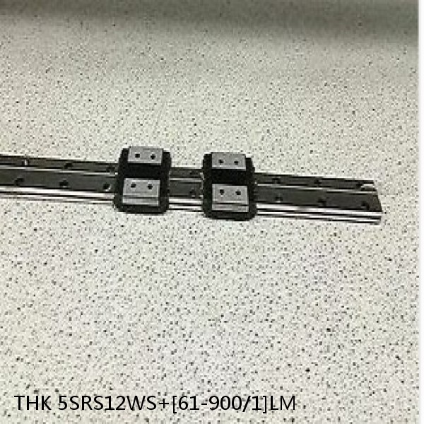 5SRS12WS+[61-900/1]LM THK Miniature Linear Guide Caged Ball SRS Series