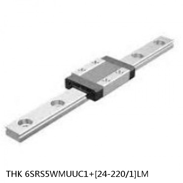 6SRS5WMUUC1+[24-220/1]LM THK Miniature Linear Guide Caged Ball SRS Series