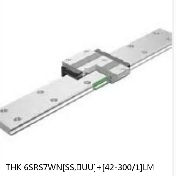 6SRS7WN[SS,​UU]+[42-300/1]LM THK Miniature Linear Guide Caged Ball SRS Series