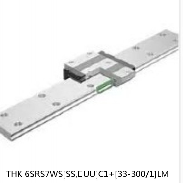 6SRS7WS[SS,​UU]C1+[33-300/1]LM THK Miniature Linear Guide Caged Ball SRS Series