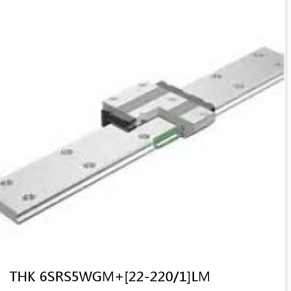 6SRS5WGM+[22-220/1]LM THK Miniature Linear Guide Full Ball SRS-G Accuracy and Preload Selectable
