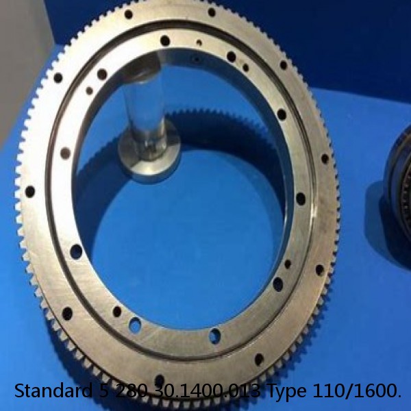 280.30.1400.013 Type 110/1600. Standard 5 Slewing Ring Bearings